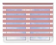 Стандартные рулонные шторы День Ночь Латина 1811 цена. Купить в «Мастерская Жалюзи»